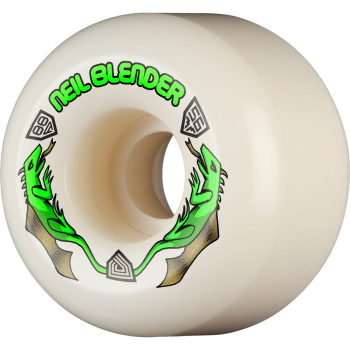 Powell Dragon Formula Green 88A Blender Wheels - (56mmx40mm)